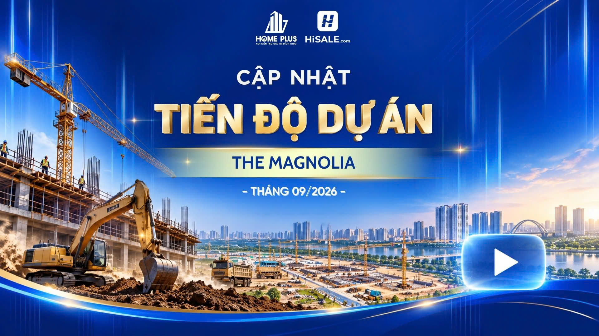 Tiến độ Tháng 9 THE MAGNOLIA